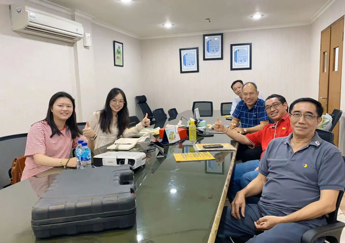 Visiting Indonesia customers and Manufacturing Indonesia 2023