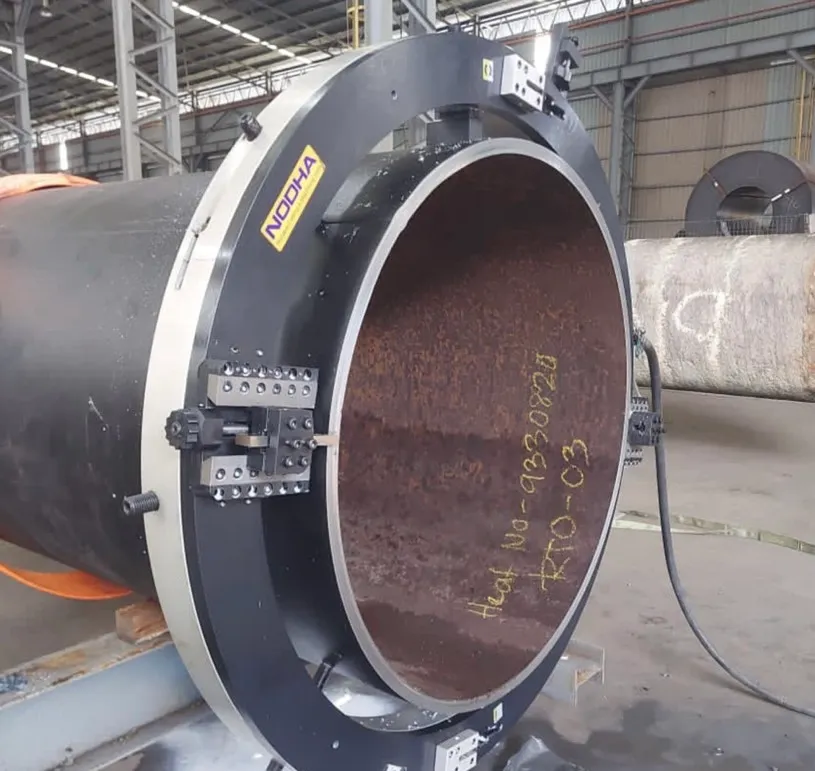 pipe cold cutting and beveling machine