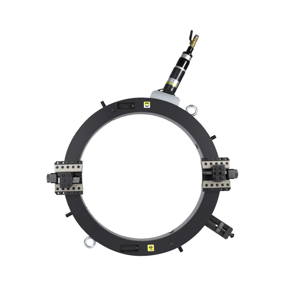 Air type Series split frame pipe cutting and beveling machine