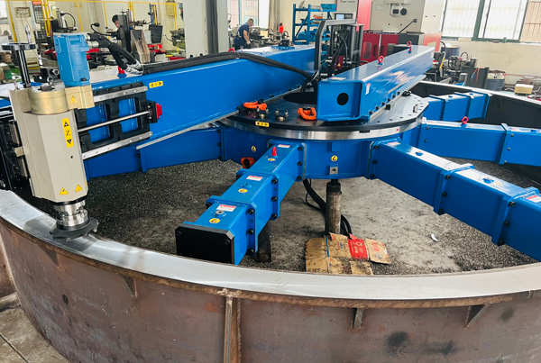 On site Circle Flange Milling Machine