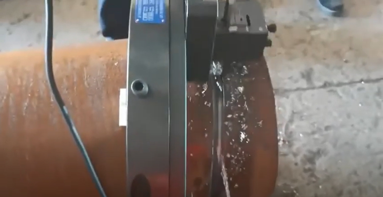 6&quot;-12&quot; Pipe Diagonal Cold Cutting