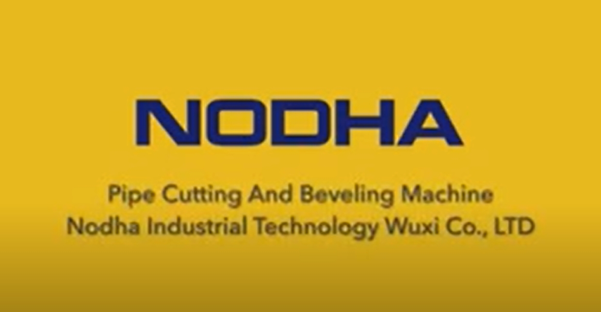 AK-63E pipe cutting and beveling machine demo Video