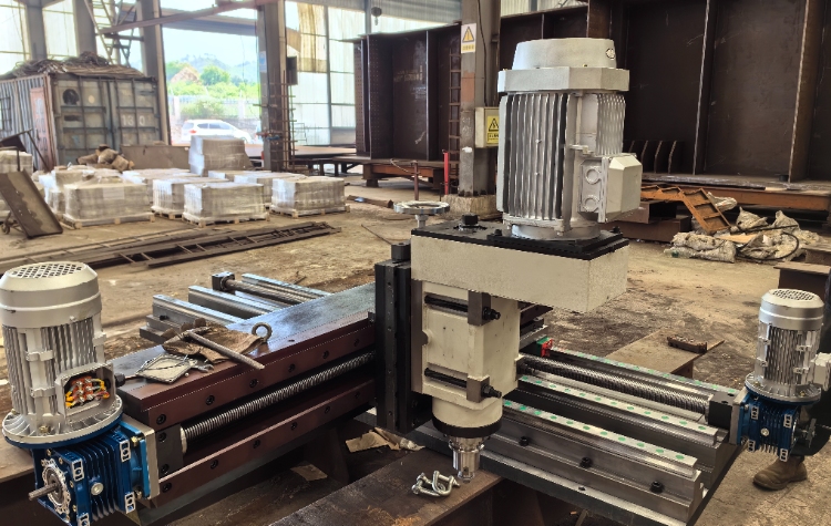 Cantilever on-site portable milling machine - Guizhou project