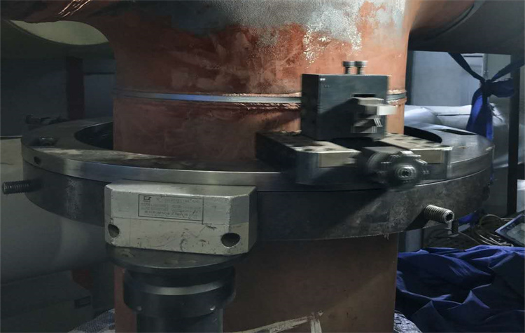 120mm walled pipe ------ Maintenance job at Power plant