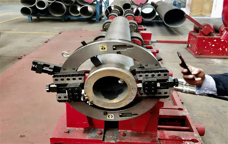 Heavy-walled pipe beveling At SANY Group