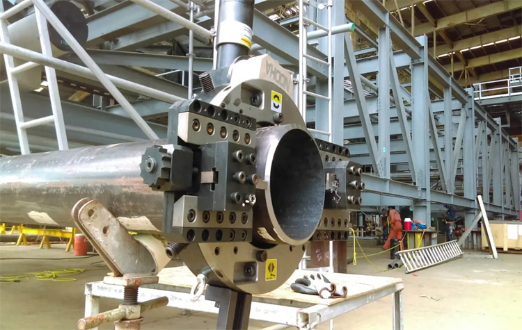 Mexico Machine Application: Pipe Cutting and Beveling
