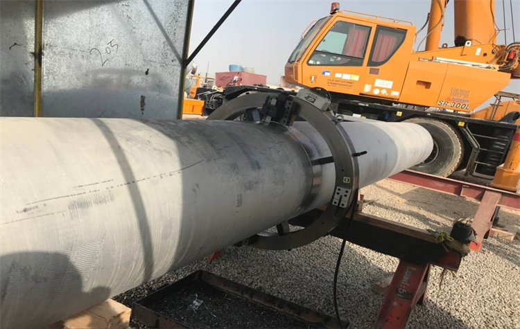 Oman Chemical Project: Pipe Cutting and Beveling