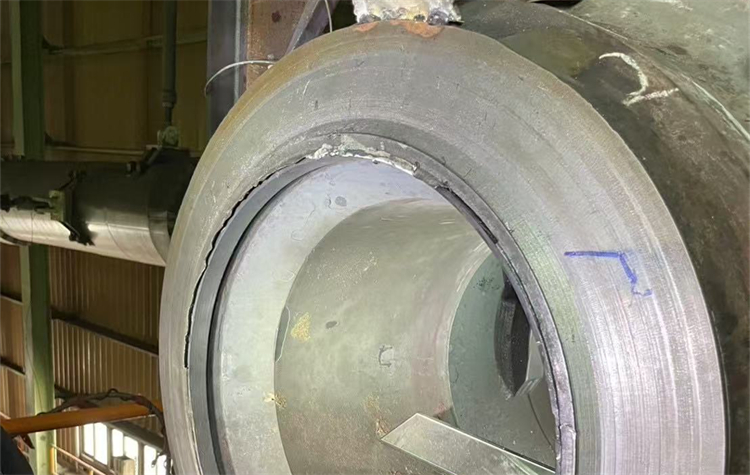 Heavy walled pipe 90+mm Cutting and Beveling Job