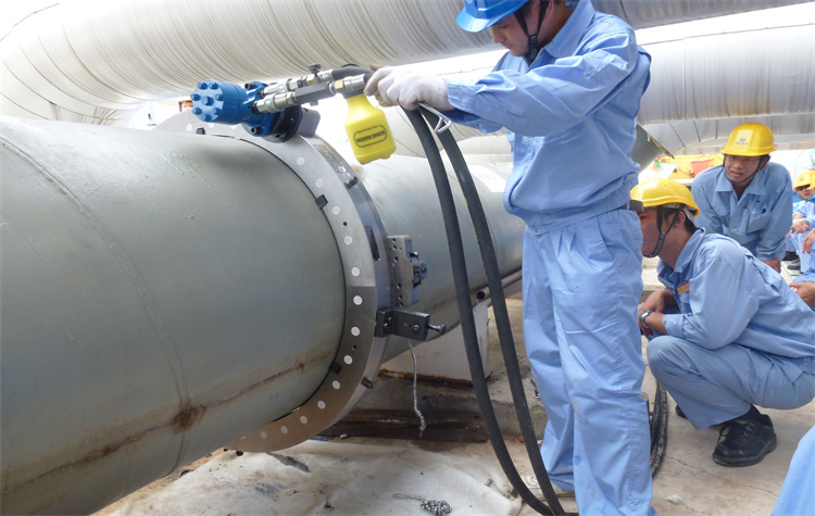 Oil Pipeline: 32″ Pipe Maintain, Zhoushan
