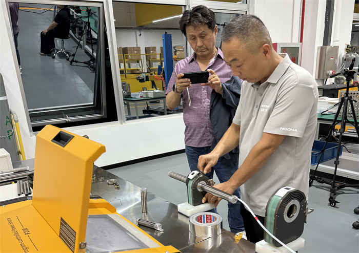 Korean customer visited to witness its welding technology strength