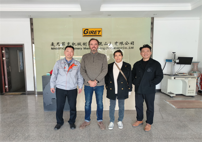 Customers from Mexico Visit Partner GIRET Factory
