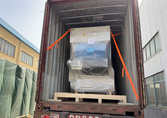 GDM-265D Slag Removal Machine Loaded and Shipped