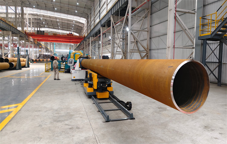 NODHA CNC Pipe Beveling Machine Nantong Processing Case